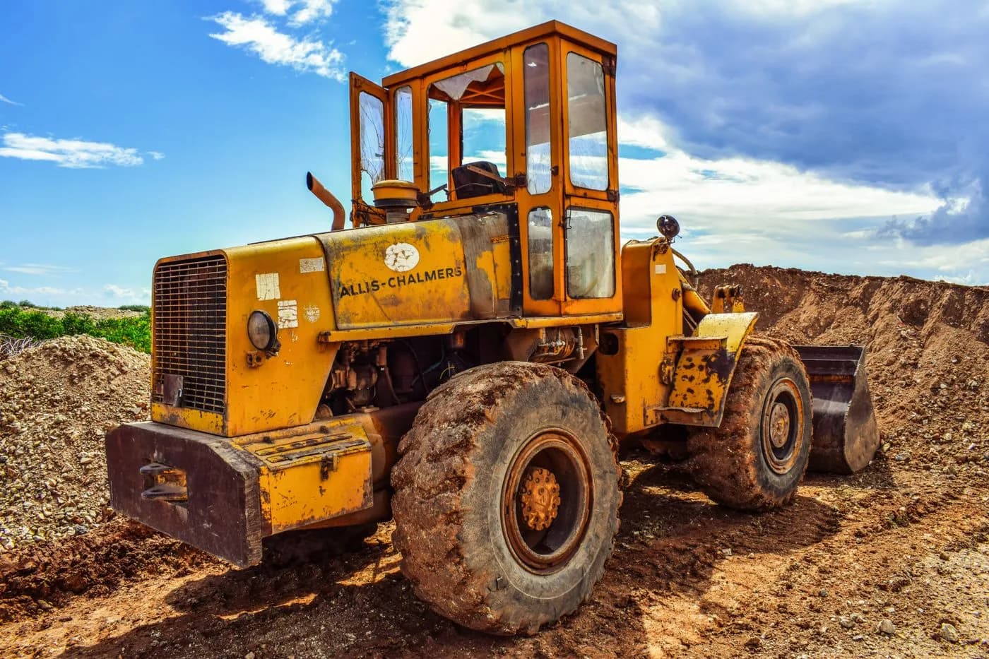 Heavy equipment parts application, illustrative campaign image